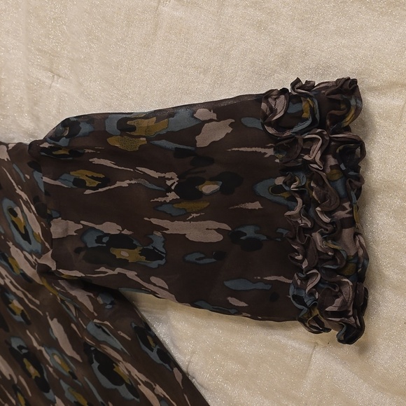 Walter Baker Silk Multicolor Abstract Mini Dress - Picture 10 of 14